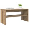 vidaXL Meuble TV Ch&ecirc;ne artisanal 80 x 35 x 40 cm Bois d'ing&eacute;nierie