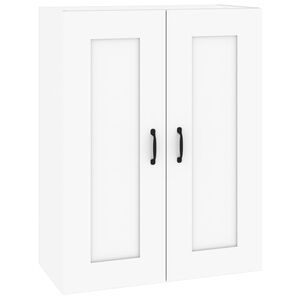 vidaXL Armoire murale suspendue Blanc 69,5x32,5x90 cm