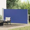 vidaXL Auvent lat&eacute;ral r&eacute;tractable de patio 170x300 cm Bleu