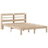 vidaXL Cadre de lit avec t&ecirc;te de lit sans matelas 140x190 cm