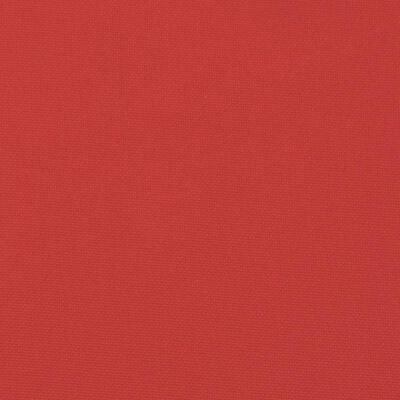 vidaXL Coussin de banc de jardin rouge 100x50x7 cm tissu oxford