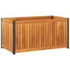 vidaXL Jardini&egrave;re 85x45x44 cm bois massif d'acacia et acier