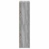 vidaXL Biblioth&egrave;que/Buffet Sonoma gris 66x30x130 cm Bois d'ing&eacute;nierie