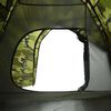 vidaXL Tente de camping &agrave; d&ocirc;me 4 personnes camouflage imperm&eacute;able