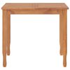 vidaXL Ensemble &agrave; manger de jardin 5 pcs Bois de teck massif