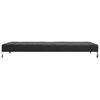 vidaXL Housse de Table Uni Noir 182 x 102 x 15 cm tissu