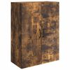 vidaXL Armoire Murale Ch&ecirc;ne fum&eacute; 66 x 34,5 x 90 cm Bois d'ing&eacute;nierie
