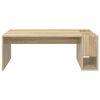 vidaXL Table basse Ch&ecirc;ne Sonoma 101,5 x 50 x 37 cm Bois d'ing&eacute;nierie