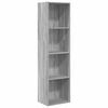 vidaXL Biblioth&egrave;que sonoma gris 40x30x152 cm bois d'ing&eacute;nierie