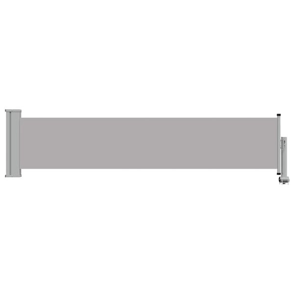 vidaXL Auvent lat&eacute;ral r&eacute;tractable de patio 60x300 cm Gris