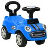 vidaXL Voiture &agrave; p&eacute;dales Bleu