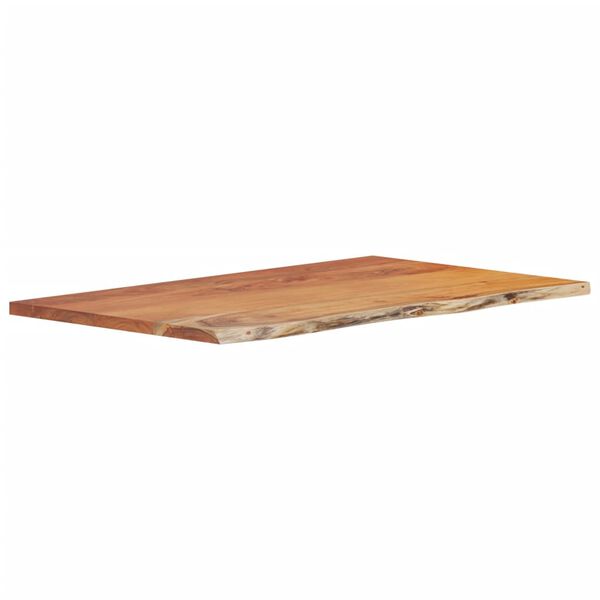 vidaXL Comptoir de salle de bain 100x60x2,5 cm rectangulaire acacia