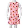 Robe pour enfants rose vif 128