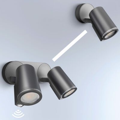 Steinel Projecteur d'extérieur à capteur Spot Duo Sensor Noir