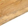 vidaXL Dessus de table 140x20x2,5cm rectangulaire bois massif manguier