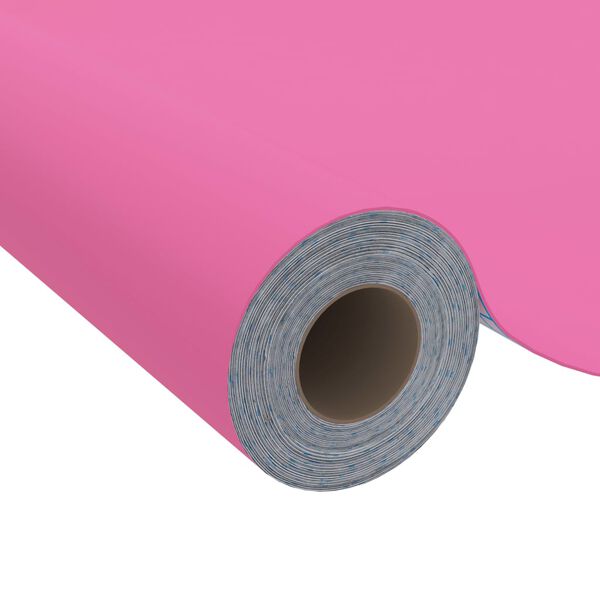 vidaXL Film autoadh&eacute;sif pour meubles Rose brillant 500x90 cm PVC