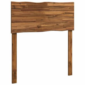vidaXL T&ecirc;te de lit en bois brut ROSTOCK Naturel 75 cm
