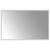 vidaXL Miroir de salle de bain LED Transparent 80 x 50 cm verre tremp&eacute;