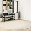 vidaXL Tapis OVIEDO &agrave; poils courts beige &Oslash; 200 cm