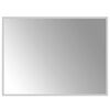 vidaXL Miroir de salle de bain &agrave; LED 80x60 cm