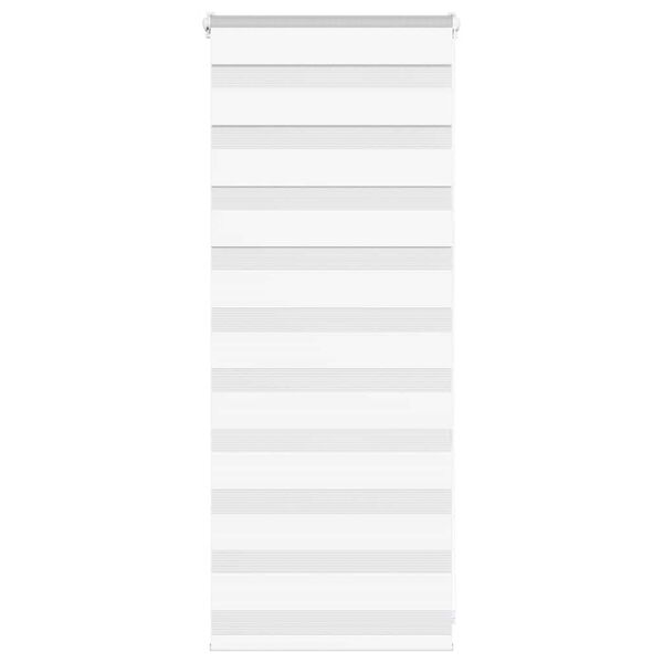 vidaXL Store zèbre blanc 60x100 cm largeur du tissu 55,9 cm polyester