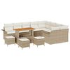 vidaXL Ensemble de canap&eacute; de jardin 13 pc 12-Nombre de places