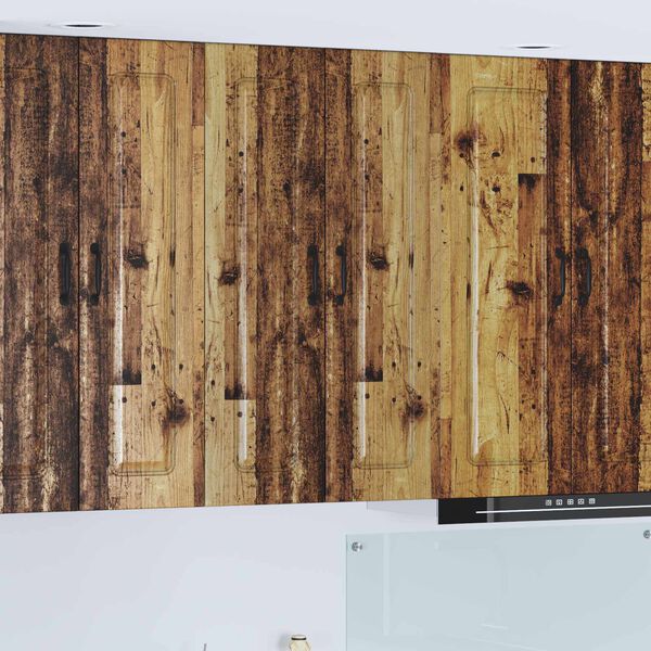 vidaXL Meuble mural de cuisine avec porte Bois Ancien 60 x 31 x 100 cm