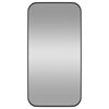 vidaXL Miroir mural Noir 30x60 cm Rectangulaire