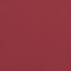 vidaXL Coussin de banc de jardin rouge bordeaux 100x50x4 cm
