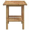 vidaXL Table basse 45x45x45 cm bambou