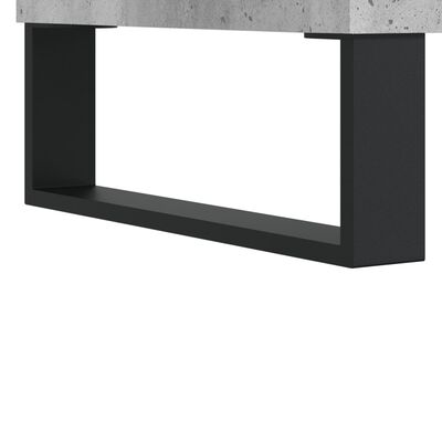 vidaXL Buffet Gris béton 60x35x70 cm Bois d'ingénierie