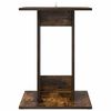 vidaXL Table d'appoint Ch&ecirc;ne fum&eacute; 45 x 40 x 62,5 cm Bois d'ing&eacute;nierie