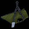 vidaXL Manteau pour chien Vert arm&eacute;e L32 Fleece et Polyester