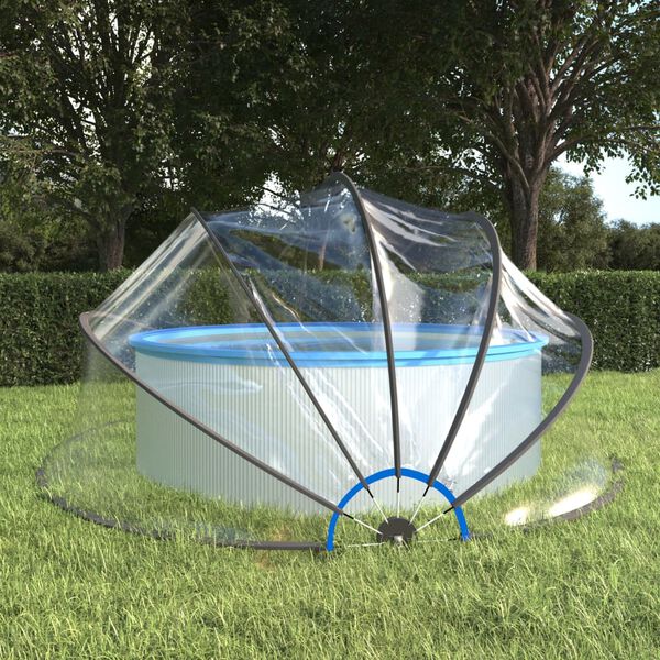 vidaXL D&ocirc;me de piscine 500x250 cm