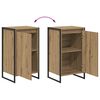 vidaXL Buffet Ch&ecirc;ne artisan 43 x 36 x 75,5 cm Bois d'ing&eacute;nierie