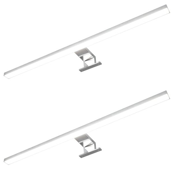 vidaXL Lampes de miroir 2 pcs 8 W Blanc froid