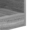 vidaXL Table d'appoint Gris Sonoma 30,5 x 30 x 45 cm Bois d'ing&eacute;nierie