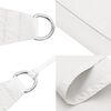 vidaXL Voile de parasol Tissu Oxford carré 6x6 m Blanc