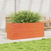 vidaXL Jardini&egrave;re cire marron 110x40x46 cm bois de pin massif
