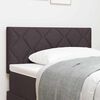 vidaXL T&ecirc;te de lit Marron 100 cm tissu