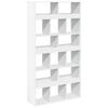 vidaXL Cloison de s&eacute;paration blanc 100x33x187,5 cm bois d'ing&eacute;nierie