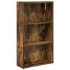 vidaXL Armoire murale de salle de bain Ch&ecirc;ne Fum&eacute; 40 x 14 x 70 cm