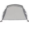 vidaXL Tente de plage 2 personnes gris imperm&eacute;able