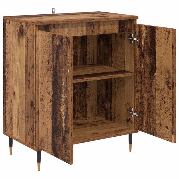 vidaXL Buffet Bois Ancien 60 x 35 x 70 cm Bois d'ing&eacute;nierie