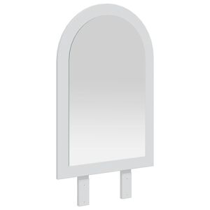 vidaxl Miroir FAUSKE Blanc 43 x 3,5 x 77 cm Usage int&eacute;rieur uniquement
