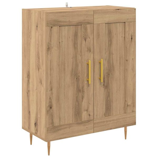 vidaXL Buffet Ch&ecirc;ne artisanal 69,5 x 34 x 90 cm