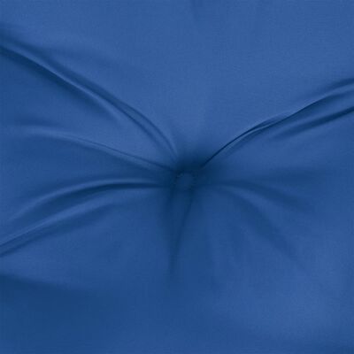 vidaXL Coussins de palette 5 pcs bleu royal tissu