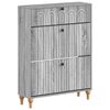 vidaXL Cabinet &agrave; chaussures ALKMAAR 78 x 24 x 103 cm Bois d'ing&eacute;nierie