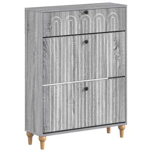 vidaXL Cabinet &agrave; chaussures ALKMAAR 78 x 24 x 103 cm Bois d'ing&eacute;nierie