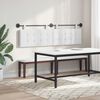 vidaXL T&ecirc;te de lit suspendue Montage mural tissu